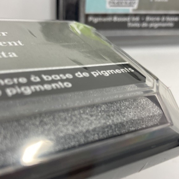 Inkadinkado Pigment Based Ink Stamp Pad Silver Set of 3 Crafts - Picture 12 of 13